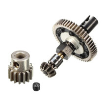 2 Set for JLB Racing CHEETAH 1/10 Brushless RC Car Parts: 1 Pcs Rear Driver Set EA1058 & 1 Set 15T Motor Gear EA1040