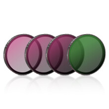 STARTRC Camera Filter Kit for DJI OSMO ACTION 6 Camera ND/8/16/32 CPL Filters Quick-Release Buckle Design for ACTION 6