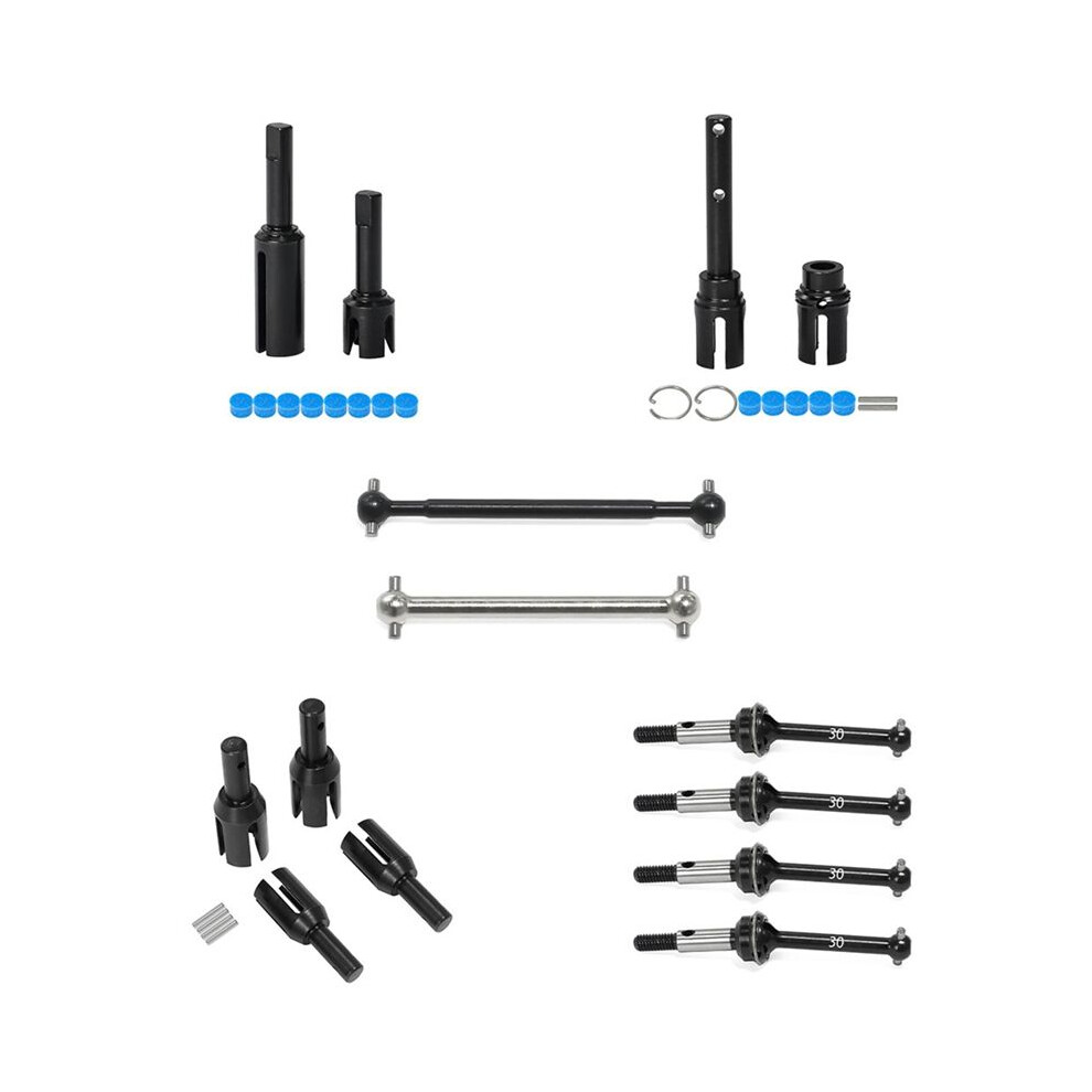 Rc Car Upgrade Differential Cup Central Shaft Cup Cvd Drive Shaft Kit For Tamiya 1/10 Xm01 Pro Rc Car Upgrade Parts 4712190604635