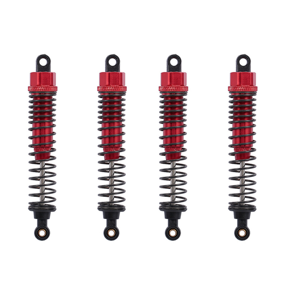 2X Rc 108004(08001) Aluminum Shock Absorber 2Pcs Fit Hsp 1/10Truck Black 4711442424199