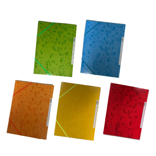 A4 Document Organiser Sorting Folders File Folders-Orange 1