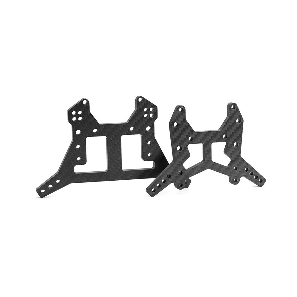 Rc Car Upgrade Carbon Fiber Front And Rear Shock Absorber Bracket Kit For 1/8 6S Kraton Outsast Rc Car Accessories 4714253856265