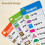 Double Sided English Sight Words Learning Cards High Frequency 7