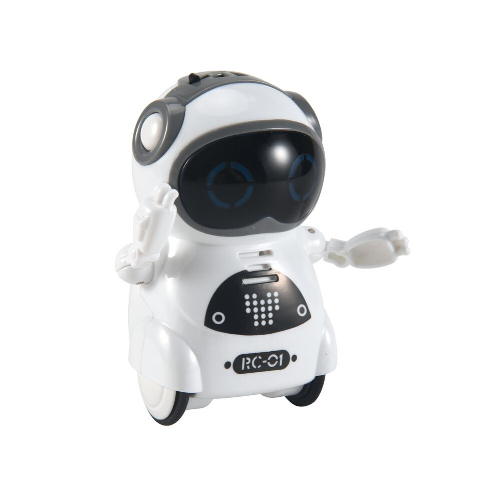 Mini Rc Pocket Robot For Kids With Interactive Dialogue Conversation, Voice Recognition, Chat Record, Singing& Dancing 6133869972318