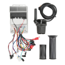 Controlador sem escovas fácil de instalar, motor duplo de alta potência, painel de instrumentos com display LCD, tamanho compacto, boa dissipação
