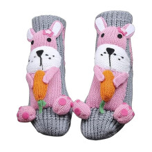 Leuke 3D-getextureerde sokken Winterwarmte Vakantieschoenen-T