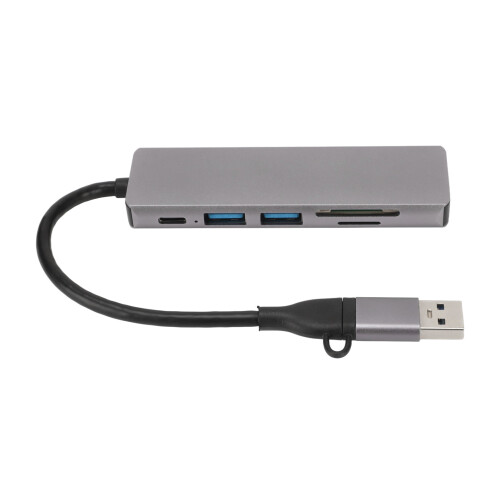 Διανομέας USB C, Φορητός σταθμός σύνδεσης με 3 θύρες USB, Έξοδος HDMI 4K για ταξίδια στο