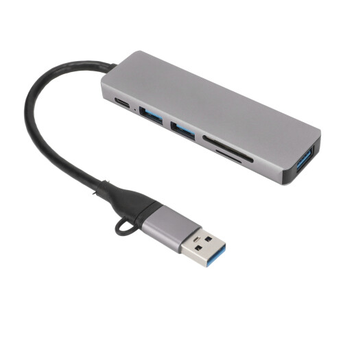 Διανομέας USB C, Φορητός σταθμός σύνδεσης με 3 θύρες USB, Έξοδος HDMI 4K για ταξίδια στο 1