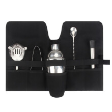 Canvas Cocktail Set Carry Bag for Camping Outdoor Adventures