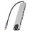 Επαγγελματικού τύπου USB C Hub για απρόσκοπτη συνδεσιμότητα, προσαρμογέας 8 σε 1 6