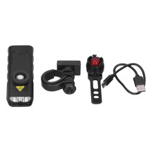 LED-Fahrradlampe, wasserdichte Fahrradlampe mit hoher Leuchtkraft, USB-C-wiederaufladbares Beleuchtungssystem mit 4 Leuchtmodi, superhelle