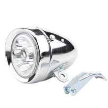 Sicherheits-Frontscheinwerfer für Nachtfahrten, Retro-Fahrradscheinwerfer, LED-Licht im Vintage-Stil, wasserdicht, robust und langlebig,