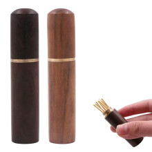 Toothpick Holder, Box, Case, Wooden,, for Outdoor, Picnic, Camping, silver