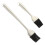 2 pcs Silicone Oil Baking Brush Comfortable to Hold Handle for Cooking 1