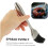 2 pcs Silicone Oil Baking Brush Comfortable to Hold Handle for Cooking 3