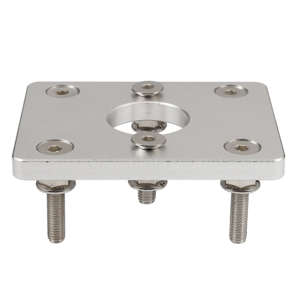 1 Set Metal Booster Delete Plate Kit Billet Brake Booster Delete Plate, Fit For Honda Acura Civic Silver 4713613722714