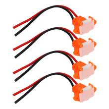 Kraftig keramisk strålkastarkontakt Hög effektivitet Plug and Play-ledningsnätadapter för bil, lastbil, båt, strålkastare, ingen