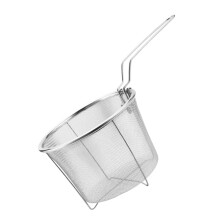 Pommeskorb, round, stainless steel, 201, chicken wings, for home, restaurant, caf, table, food