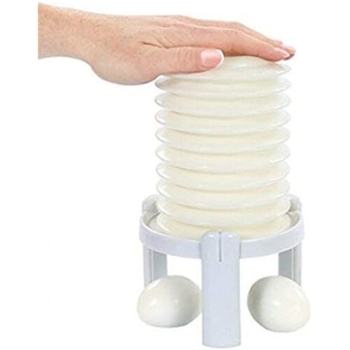 Eggstractor Egg Peeler Instantly Egg Shell Remove Peeler Kitchen Chicken Eggshell Egg Scissors Machine White 2