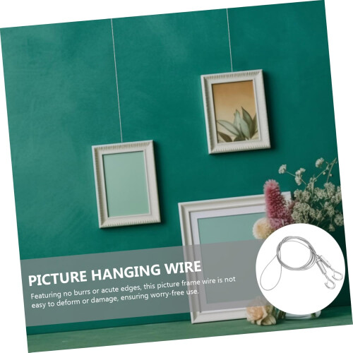 Robust picture hanging wire Stainless mirror hanging wire For picture frames 1