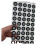 500 points, precise 6mm point, selfadhesive reflective tape for 3D scanner, PET material, optical tracking 2