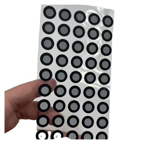 500 points, precise 6mm point, selfadhesive reflective tape for 3D scanner, PET material, optical tracking 1