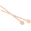 400 PCS Coffee Stirrers Round End for Coffee 6 Inch 3