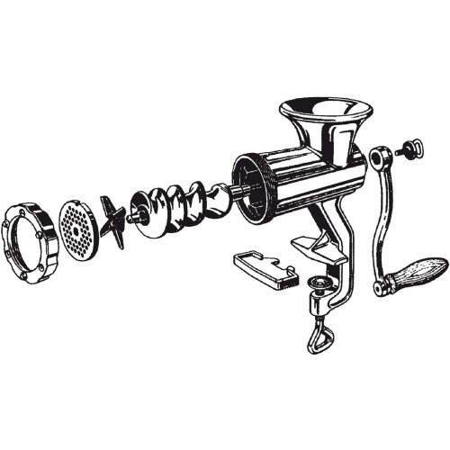 Meat Mincer Size 10 for Kitchen Use 2