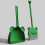 Mini Broom with Dustpan for Pretend Play Small Size 2