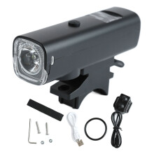 Ultraheller Fahrradscheinwerfer mit CREE-LED, IPX7 wasserdicht, breiter Lichtkegel, weiche Kanten, USB-C-Reverse-Charging, kompatibel mit MTB und