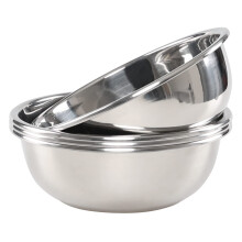 4 Pack Stainless Steel Mixing Bowls for Prep Serving 8.6 Inches