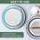 120 Pcs Soft Felt Plate Separators Storage Dish Storage Protectors Pads 3 Different Size 5