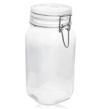 Square Fido Jar 1.5 lt