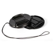 10pcs/lot 49 52 55 58 62 67 72 77 82mm Center Pinch Snap-on Cap Cover for Camera Lens(49mm)