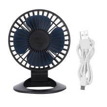 Portable Fan Mini USB Fan For Desk With 3 Speed Settings Ultra Quiet Rechargeable Battery Operated Fan For Office Home And Outdoor Usage