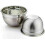 Professional Stainless Steel Multi-Use Heavy-Duty Rustproof Mixing Bowl for Cooking Baking 12' Deep 3