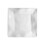 Ruffle Square White Salad Plate 7.5-Inch 1