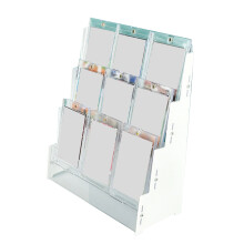 Acrylic Card Holder 3 Tiers Graded Card Collections Stand-White