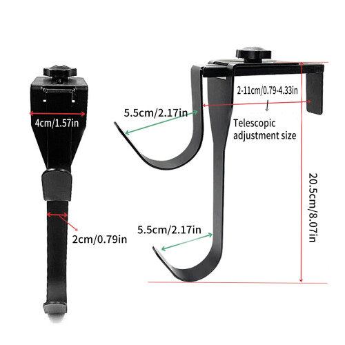 Space Saving Pool Poles Hangers Adjustable Metal Pool Skimmer-4 2