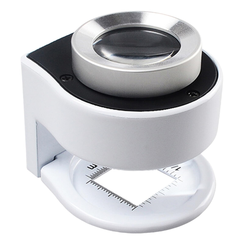 USB Rechargeable Magnifier Glass for Detailed Observation 30x