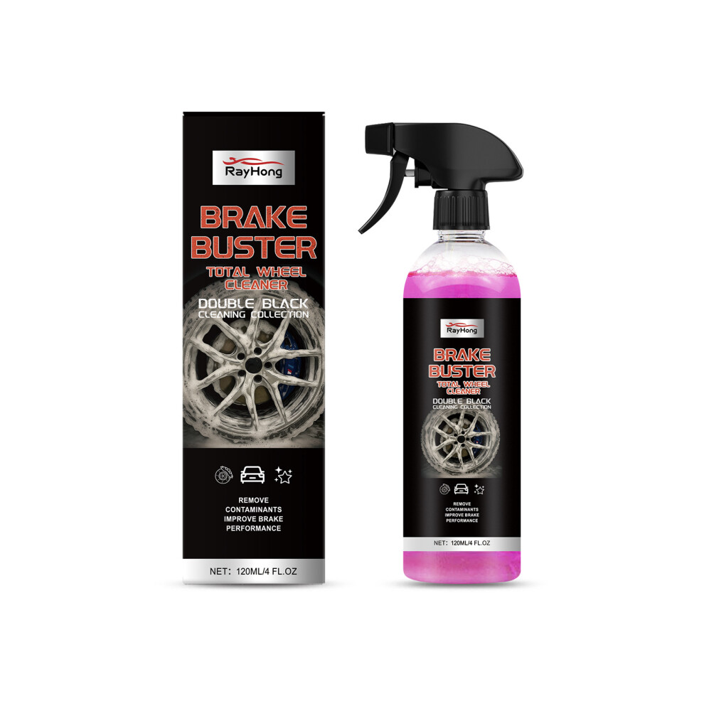 (120Ml) Rayhong Brake Cleaner, Car Brake Decontamination And Descaling, Disc Wheel Cleaning And Maintenance Cleaning Agent 6900054933597