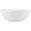 Rustic White Glazed Ceramic Serving Bowls for Bon Appetit 8' x 7' 4