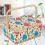 3color Handwerk sewing Tool Organizer with polyesterwooddoublelayerdesign (Green needlework) 3