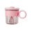 Automatic Stirring Mug Innovative Beverage Mixer Easy-Pink 1