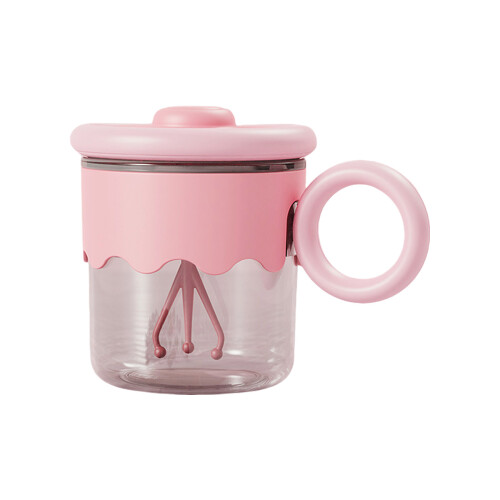 Automatic Stirring Mug Innovative Beverage Mixer Easy-Pink