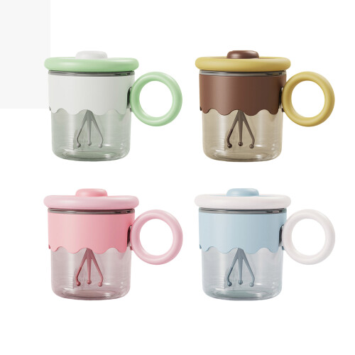 Automatic Stirring Mug Innovative Beverage Mixer Easy-Pink 1