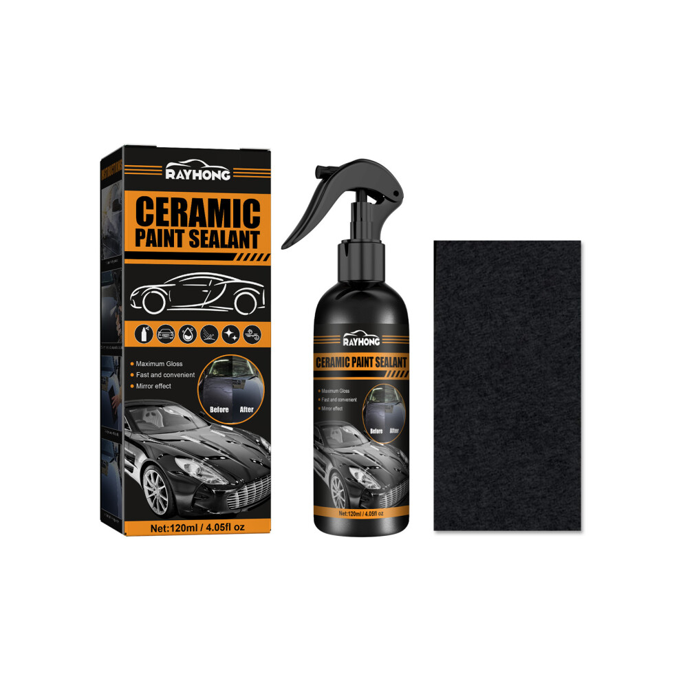 (120Mlnanobu) Ceramic Paint Sealant, Car Maintenance, Beauty, Cleaning, Decontamination, Dustproof, Brightening And Gloss Maintenance Agent 6900054933993