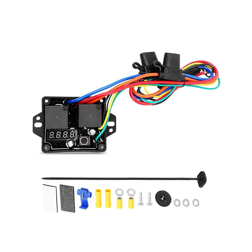 Digital Adjustable Thermostat Radiator Fan Temperature Controller Dc-0444 6131407714642