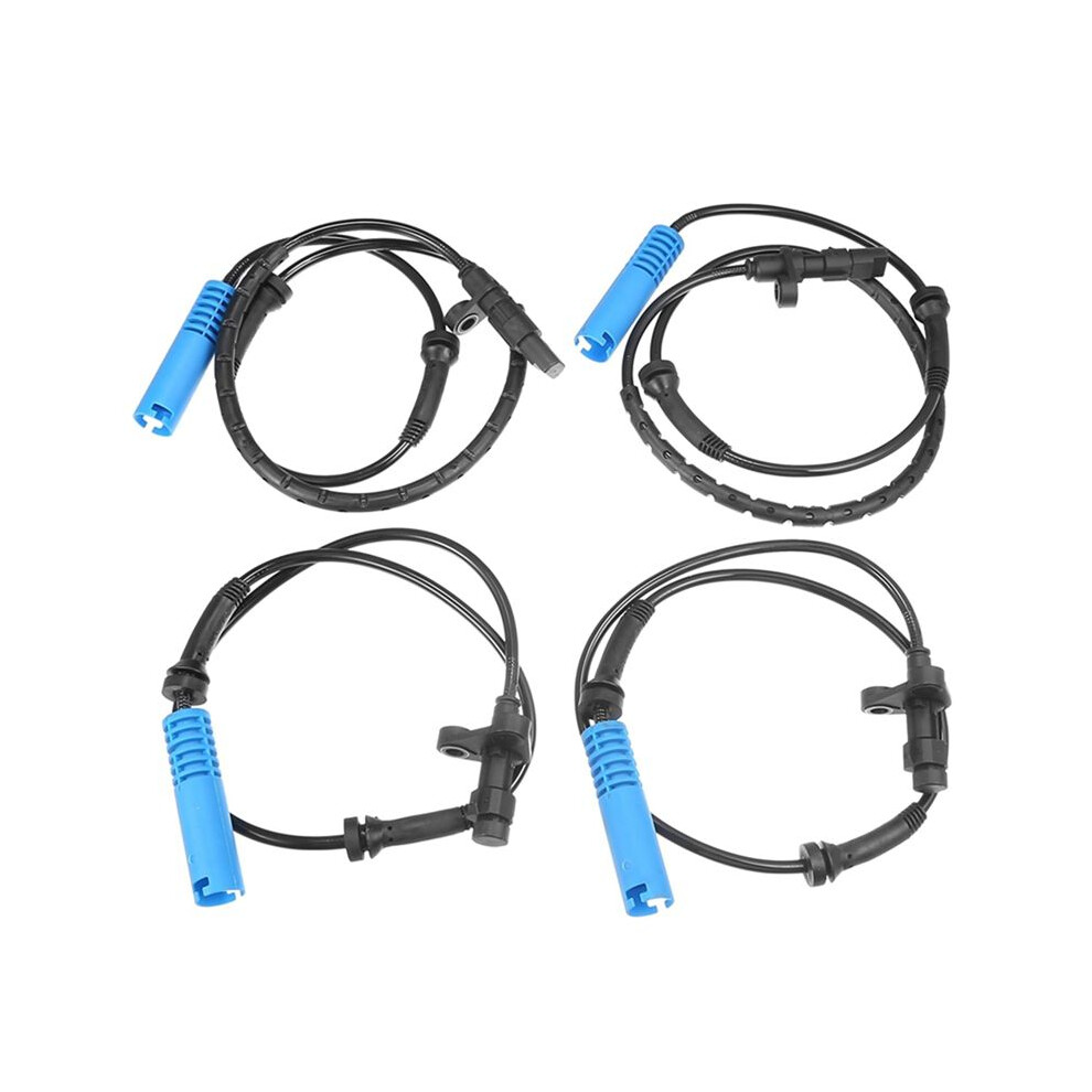 4Pcs Automotive Left And Right Abs Sensor For Bmw E39 525 528 540 34526756375 34526756376 4713514136818