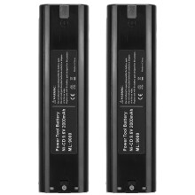 Kraftfuld Ni-MH-batteriopgradering til Makita 9,6V batteridrevne værktøjer, mere kraftfuldt og genopladeligt batteri til 4190D5090D6012HD6092D uden
